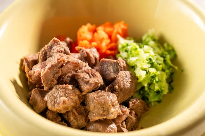 ワンちゃん用メニューあり