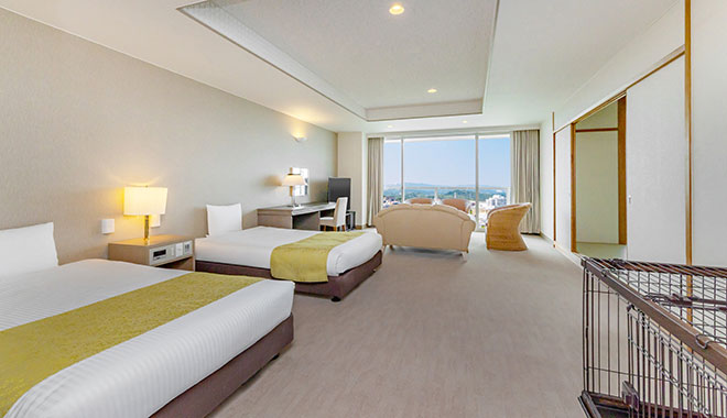 【オーシャンビュー】和洋室