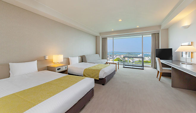 【オーシャンビュー】スタンダードツイン