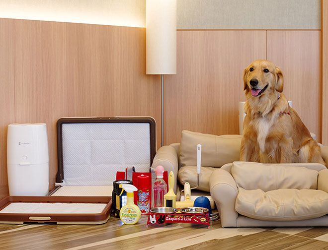 充実のペットアメニティ