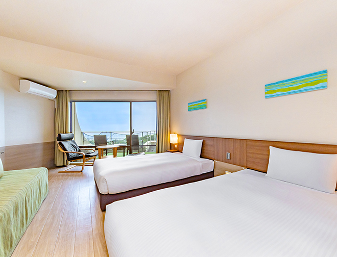 【テラス付】スタンダードツイン