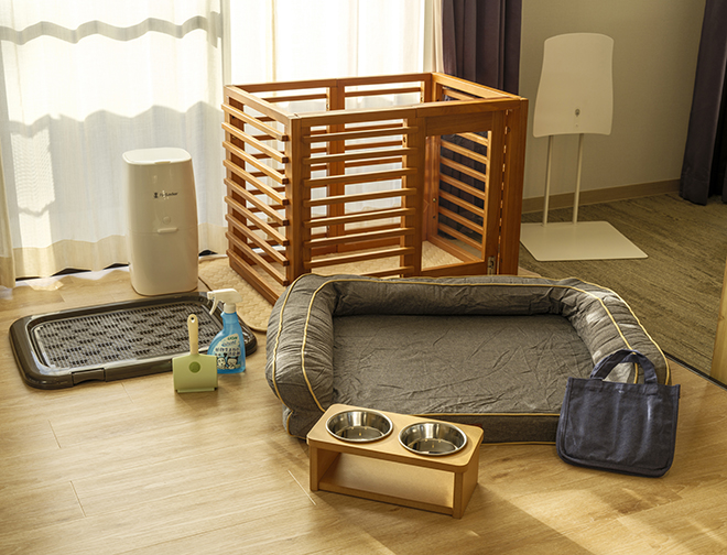 充実のペットアメニティ