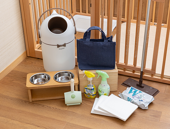 充実のペットアメニティ