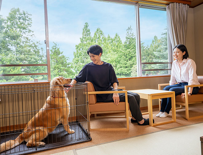 バラエティに富んだ客室