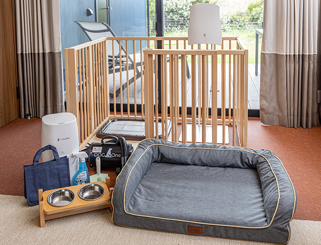 充実のペットアメニティ