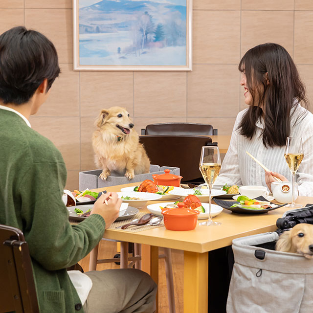 亀の井ホテル 塩原 ワンちゃんの宿