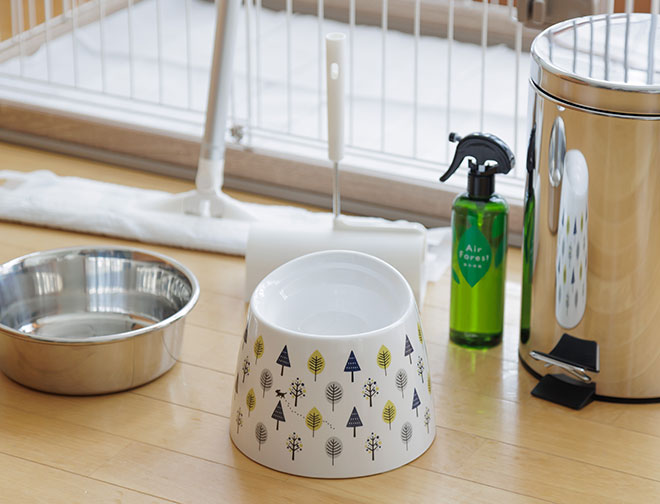 充実のペットアメニティ