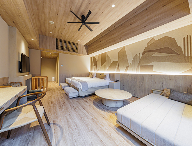 ドッグフレンドリールーム デラックスツイン（バス付）