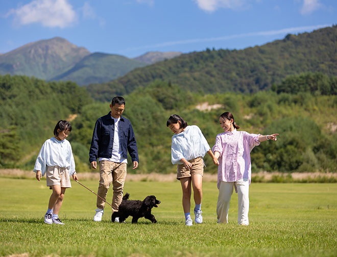 自然豊かなホテル周辺