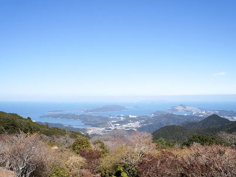 朝熊山頂展望台