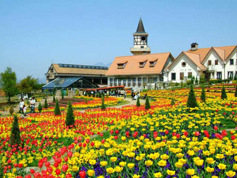 山梨県フラワーセンター・ハイジの村