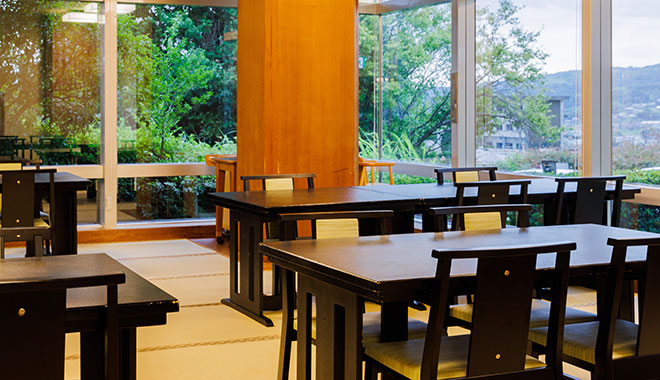 ペット同伴可能なレストラン