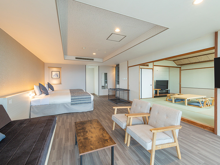 Wan Wan Paradise Premier NankiShirahama Room JapaneseWestern OceanView
