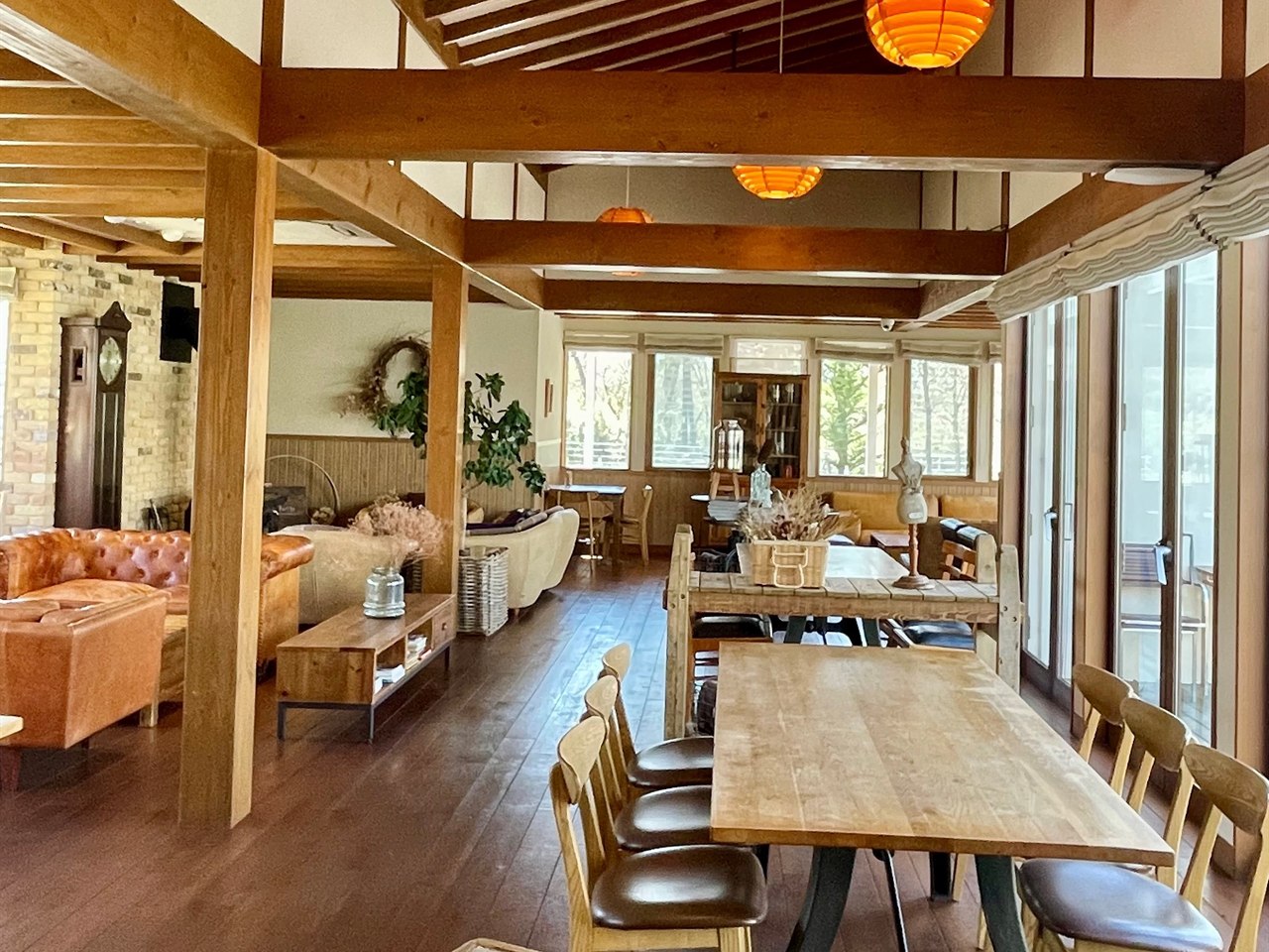 Cafe Facileの店内