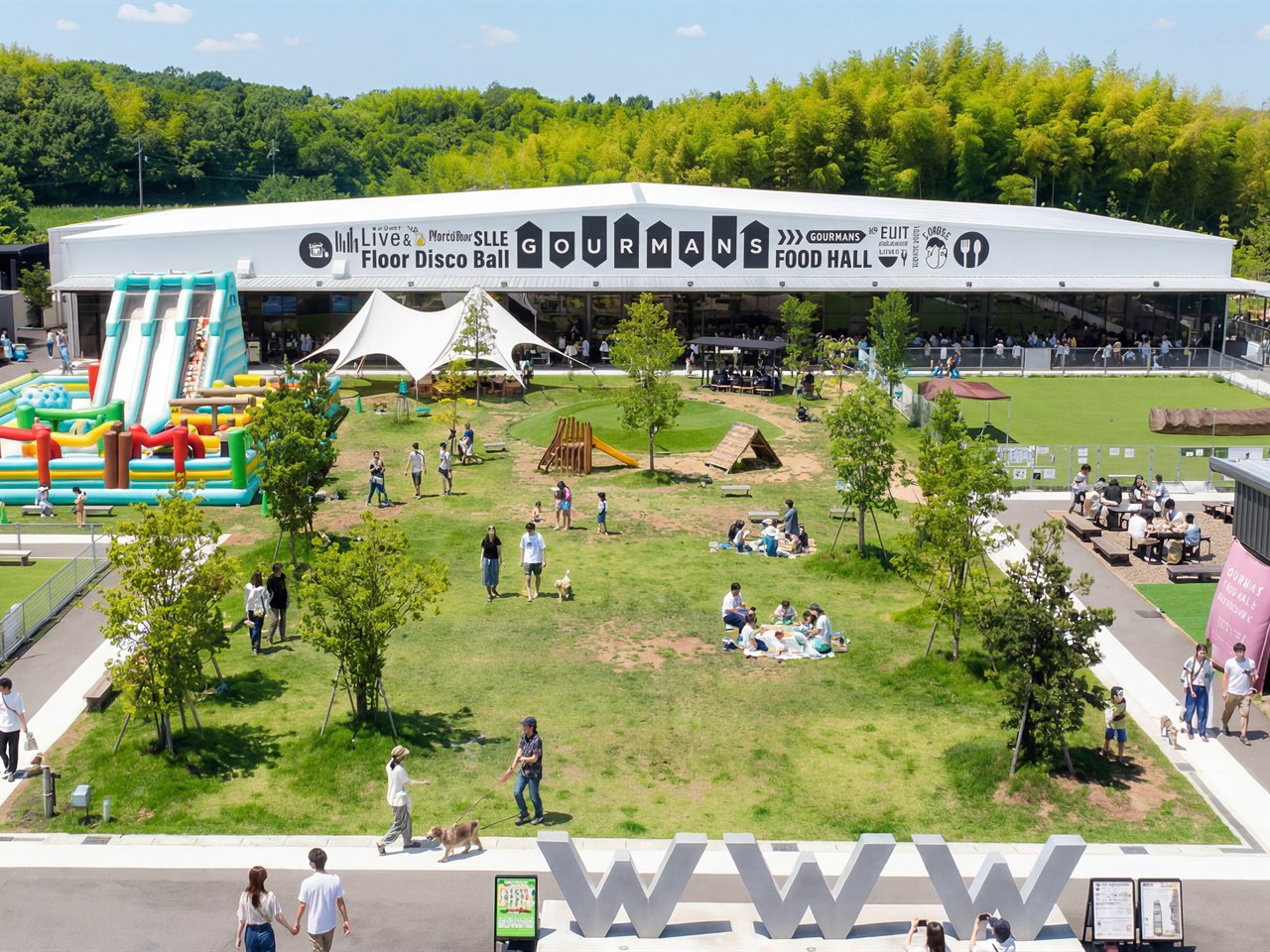 WHATAWONの施設全景