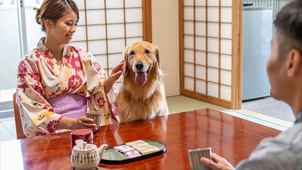 愛犬と一緒に過ごせる草津温泉 大東舘の客室