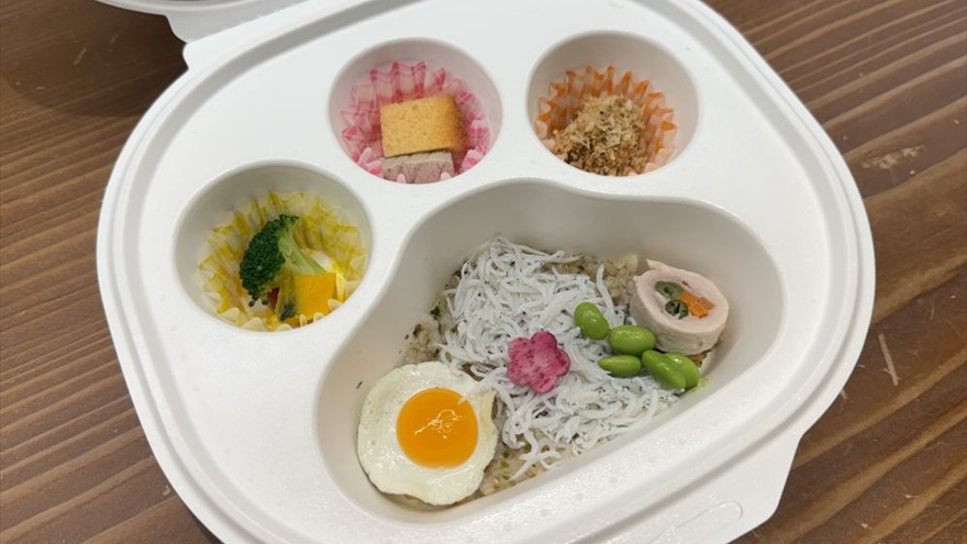 地元食材を使ったわんちゃん用ドッグルプレート