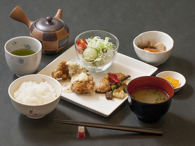 日本茶と楽しむGreen Tea Fieldsのランチ