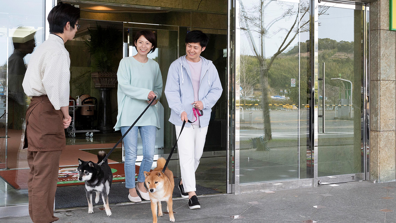 使用不可 Hamanako Wanwan Paradise Hotel Exterior Entrance TravelImage 23 旧PR名 1280x720